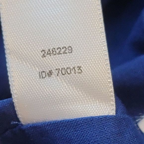 Ann Taylor Loft Sleeveless One Shoulder Dress, Royal Blue, Size 4 - Picture 6 of 10